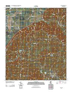 Eden Mississippi Historical topographic map, 1:24000 scale, 7.5 X 7.5 Minute, Year 2012