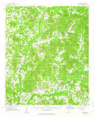 Edinburg Mississippi Historical topographic map, 1:62500 scale, 15 X 15 Minute, Year 1962