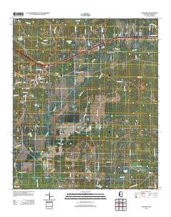 Edwards Mississippi Historical topographic map, 1:24000 scale, 7.5 X 7.5 Minute, Year 2012