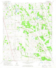 Egypt Mississippi Historical topographic map, 1:24000 scale, 7.5 X 7.5 Minute, Year 1965