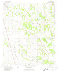Egypt Mississippi Historical topographic map, 1:24000 scale, 7.5 X 7.5 Minute, Year 1965