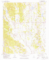 Ellistown Mississippi Historical topographic map, 1:24000 scale, 7.5 X 7.5 Minute, Year 1980