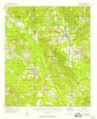 Enterprise Mississippi Historical topographic map, 1:62500 scale, 15 X 15 Minute, Year 1957
