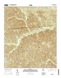 Eucutta Mississippi Current topographic map, 1:24000 scale, 7.5 X 7.5 Minute, Year 2015
