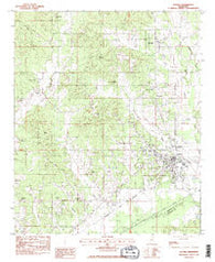 Eupora Mississippi Historical topographic map, 1:24000 scale, 7.5 X 7.5 Minute, Year 1983
