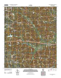 Fair Oak Springs Mississippi Historical topographic map, 1:24000 scale, 7.5 X 7.5 Minute, Year 2012