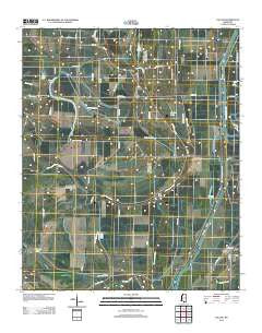 Falcon Mississippi Historical topographic map, 1:24000 scale, 7.5 X 7.5 Minute, Year 2012