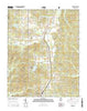Falkner Mississippi Current topographic map, 1:24000 scale, 7.5 X 7.5 Minute, Year 2015