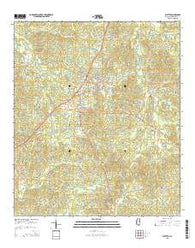 Fayette Mississippi Current topographic map, 1:24000 scale, 7.5 X 7.5 Minute, Year 2015