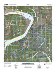 Fitler Mississippi Historical topographic map, 1:24000 scale, 7.5 X 7.5 Minute, Year 2012