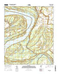 Fitler Mississippi Current topographic map, 1:24000 scale, 7.5 X 7.5 Minute, Year 2015