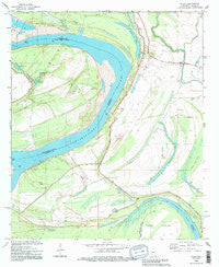 Fitler Mississippi Historical topographic map, 1:24000 scale, 7.5 X 7.5 Minute, Year 1994