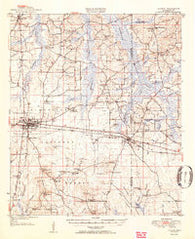 Forest Mississippi Historical topographic map, 1:62500 scale, 15 X 15 Minute, Year 1952