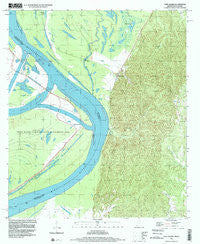 Fort Adams Mississippi Historical topographic map, 1:24000 scale, 7.5 X 7.5 Minute, Year 1996