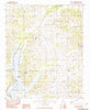 Frees Corners Mississippi Historical topographic map, 1:24000 scale, 7.5 X 7.5 Minute, Year 1982