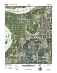 Friars Point Mississippi Historical topographic map, 1:24000 scale, 7.5 X 7.5 Minute, Year 2012