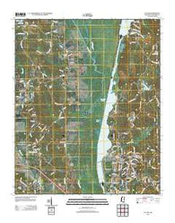 Fulton Mississippi Historical topographic map, 1:24000 scale, 7.5 X 7.5 Minute, Year 2012
