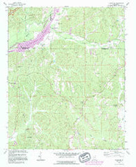 Fulton NE Mississippi Historical topographic map, 1:24000 scale, 7.5 X 7.5 Minute, Year 1992
