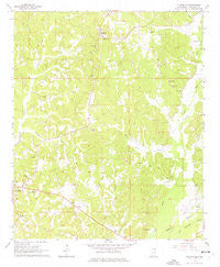 Fulton SE Mississippi Historical topographic map, 1:24000 scale, 7.5 X 7.5 Minute, Year 1965