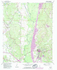 Fulton Mississippi Historical topographic map, 1:24000 scale, 7.5 X 7.5 Minute, Year 1992
