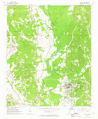 Fulton Mississippi Historical topographic map, 1:24000 scale, 7.5 X 7.5 Minute, Year 1965