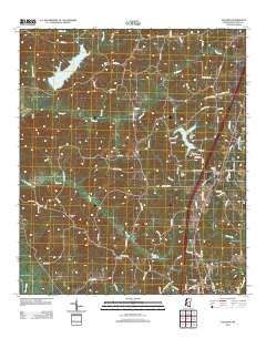 Gallman Mississippi Historical topographic map, 1:24000 scale, 7.5 X 7.5 Minute, Year 2012