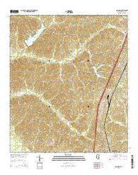 Gallman Mississippi Current topographic map, 1:24000 scale, 7.5 X 7.5 Minute, Year 2015