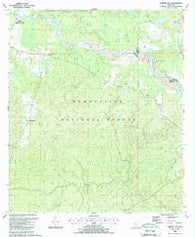 Garden City Mississippi Historical topographic map, 1:24000 scale, 7.5 X 7.5 Minute, Year 1988