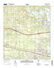 Gautier North Mississippi Current topographic map, 1:24000 scale, 7.5 X 7.5 Minute, Year 2015