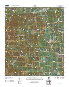 Georgetown Mississippi Historical topographic map, 1:24000 scale, 7.5 X 7.5 Minute, Year 2012