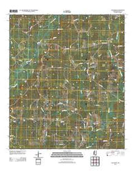 Gillsburg Mississippi Historical topographic map, 1:24000 scale, 7.5 X 7.5 Minute, Year 2012