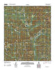 Gin Branch Mississippi Historical topographic map, 1:24000 scale, 7.5 X 7.5 Minute, Year 2012