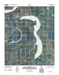 Glen Allan Mississippi Historical topographic map, 1:24000 scale, 7.5 X 7.5 Minute, Year 2011