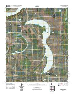 Glen Allan Mississippi Historical topographic map, 1:24000 scale, 7.5 X 7.5 Minute, Year 2012