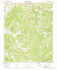 Glens Mississippi Historical topographic map, 1:24000 scale, 7.5 X 7.5 Minute, Year 1950