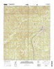 Gloster Mississippi Current topographic map, 1:24000 scale, 7.5 X 7.5 Minute, Year 2015