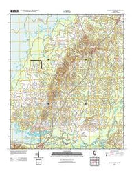 Goshen Springs Mississippi Historical topographic map, 1:24000 scale, 7.5 X 7.5 Minute, Year 2012