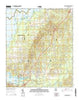 Goshen Springs Mississippi Current topographic map, 1:24000 scale, 7.5 X 7.5 Minute, Year 2015