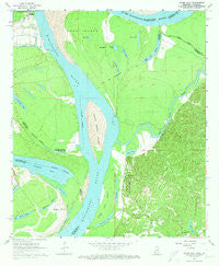 Grand Gulf Mississippi Historical topographic map, 1:24000 scale, 7.5 X 7.5 Minute, Year 1963