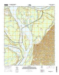 Grand Gulf Mississippi Current topographic map, 1:24000 scale, 7.5 X 7.5 Minute, Year 2015