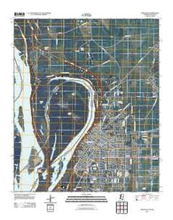 Greenville Mississippi Historical topographic map, 1:24000 scale, 7.5 X 7.5 Minute, Year 2011