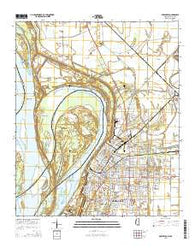 Greenville Mississippi Current topographic map, 1:24000 scale, 7.5 X 7.5 Minute, Year 2015