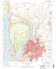 Greenville Mississippi Historical topographic map, 1:24000 scale, 7.5 X 7.5 Minute, Year 1970