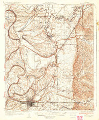 Greenwood Mississippi Historical topographic map, 1:62500 scale, 15 X 15 Minute, Year 1936