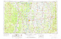 Greenwood Mississippi Historical topographic map, 1:250000 scale, 1 X 2 Degree, Year 1953