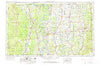 Greenwood Mississippi Historical topographic map, 1:250000 scale, 1 X 2 Degree, Year 1953