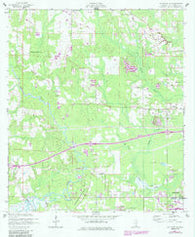 Gulfport NW Mississippi Historical topographic map, 1:24000 scale, 7.5 X 7.5 Minute, Year 1956
