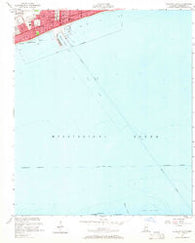 Gulfport South Mississippi Historical topographic map, 1:24000 scale, 7.5 X 7.5 Minute, Year 1954