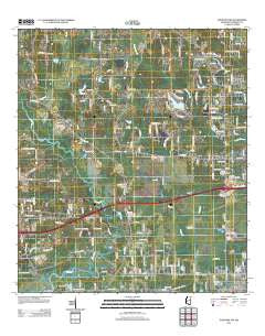 Gulfport NW Mississippi Historical topographic map, 1:24000 scale, 7.5 X 7.5 Minute, Year 2012