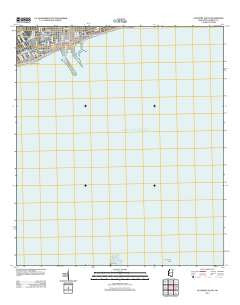 Gulfport South Mississippi Historical topographic map, 1:24000 scale, 7.5 X 7.5 Minute, Year 2012